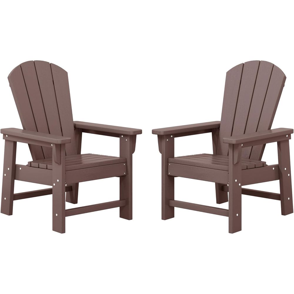 Adirondack Chair Wood - Outdoor Adirondack Plastic Patio Chairs (Set