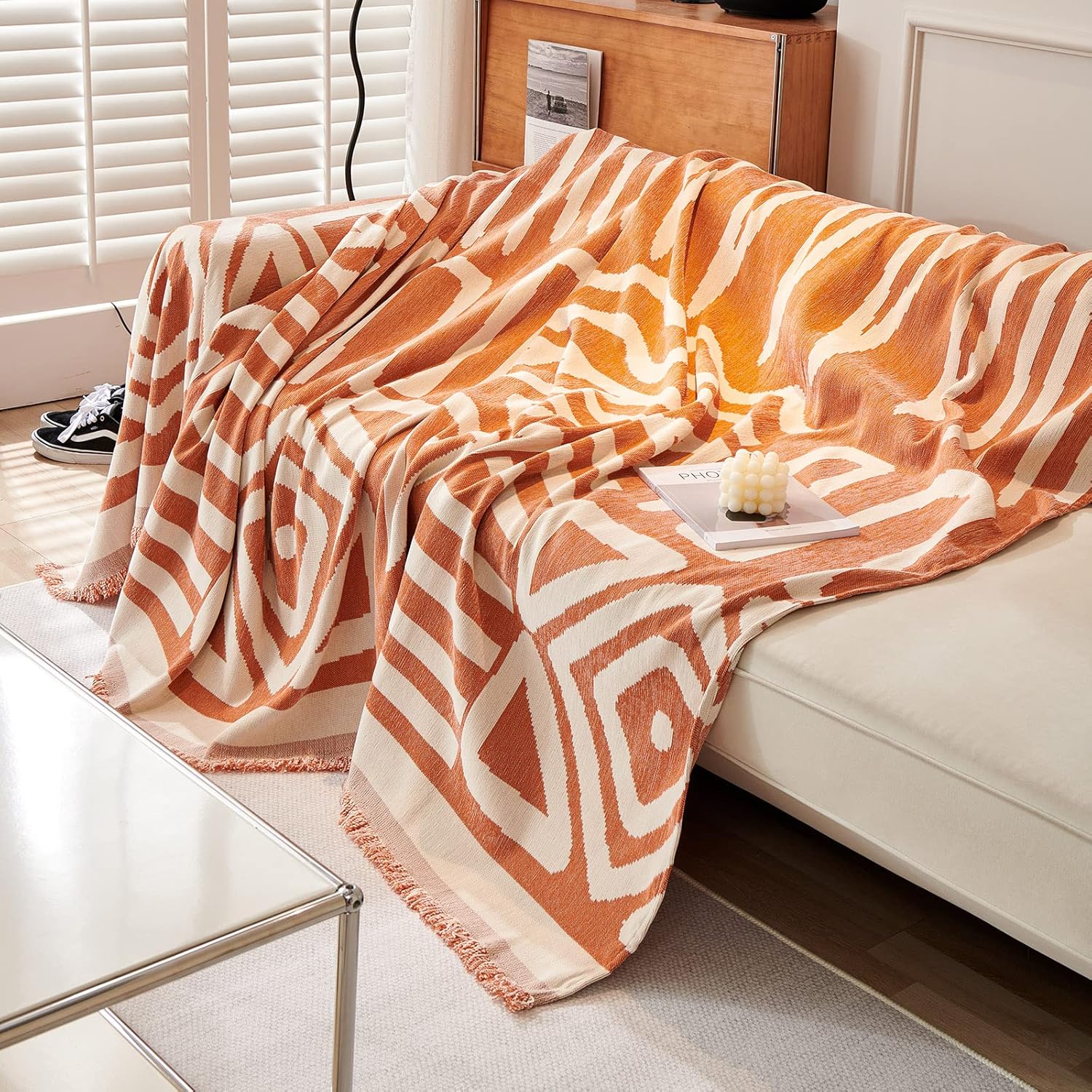 Boho Sofa Covers, Chenille Cou - đánh giá và giá Outdoor Furniture Diy Plans