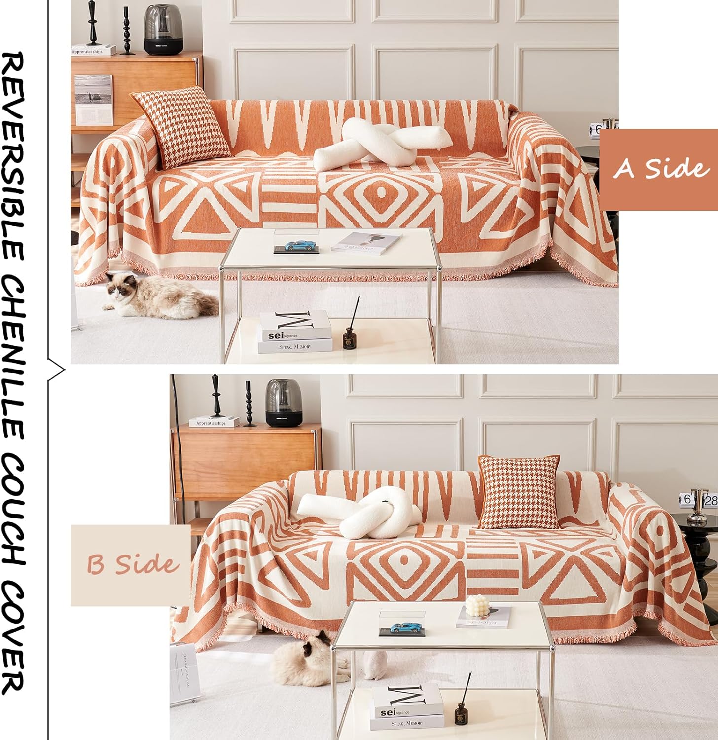 Boho Sofa Covers, Chenille Cou - đánh giá và giá Outdoor Furniture Diy Plans