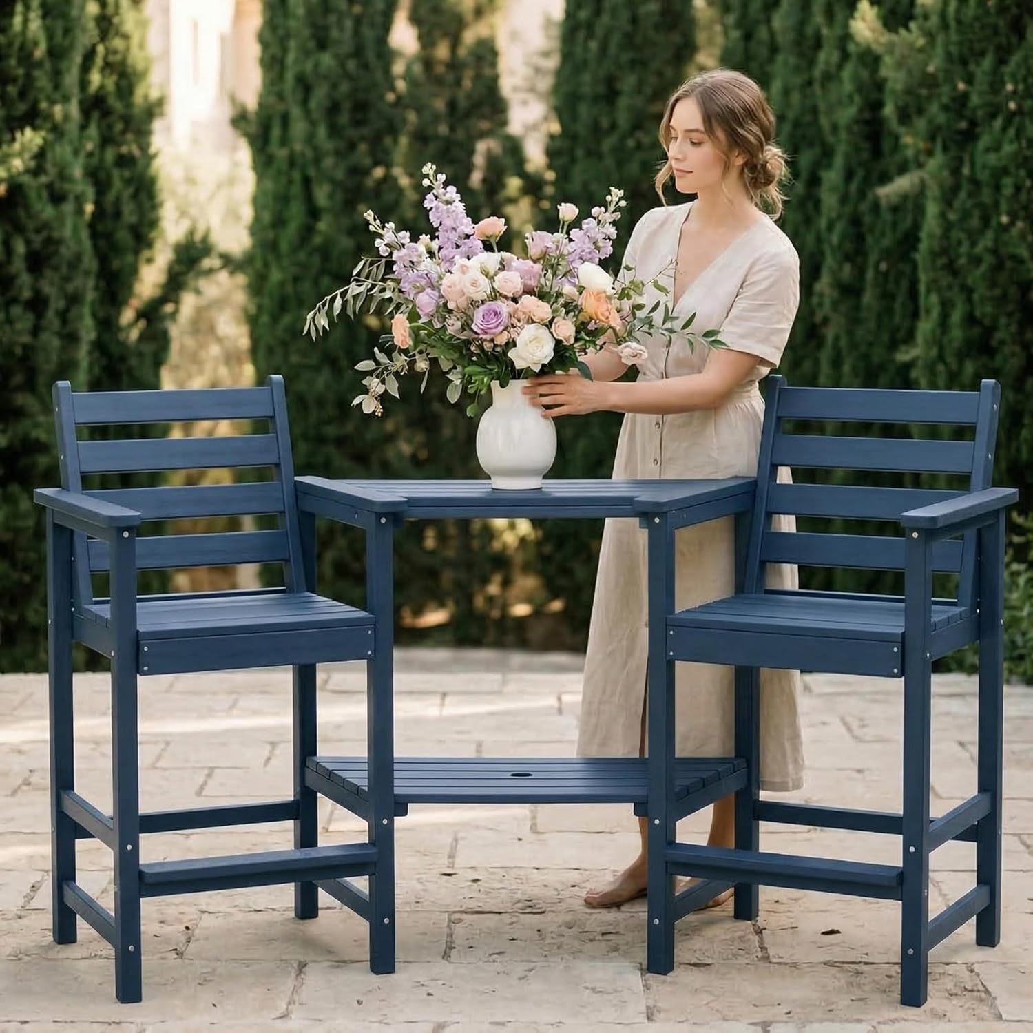 Tall Adirondack Chair HDPE Bar - đánh giá và giá Adirondack Chair Wood