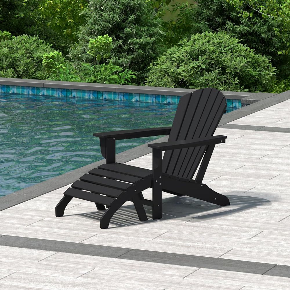 All-Weather HDPE Outdoor Adiro - đánh giá và giá Adirondack Chair Wood