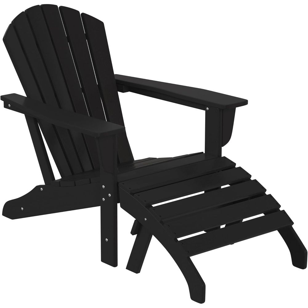 All-Weather HDPE Outdoor Adiro - đánh giá và giá Adirondack Chair Wood