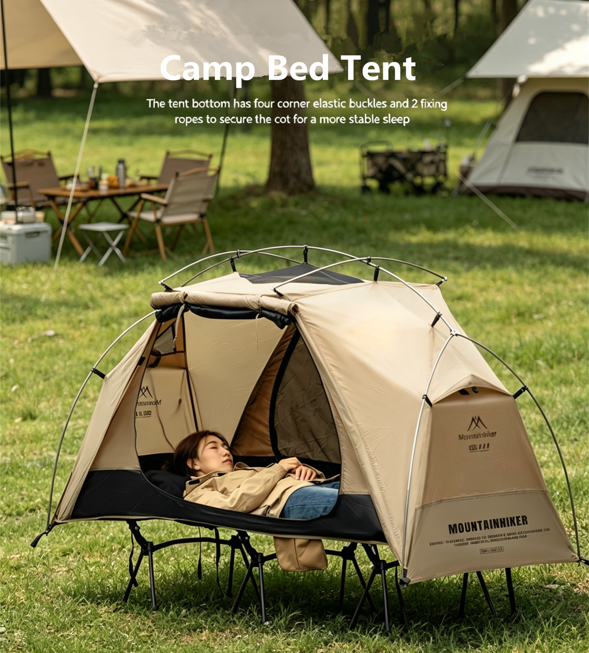 MOUNTAINHIKER Outdoor Camp Bed - đánh giá và giá Outdoor Daybed Furniture