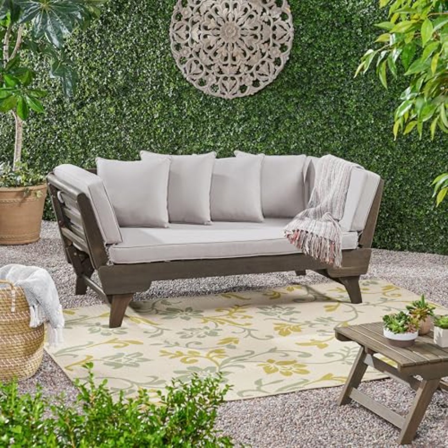 Gary Patio Convertible Couch,  - đánh giá và giá Outdoor Daybed Furniture