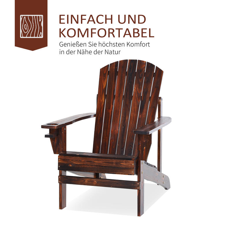 Adirondack garden chair with c - đánh giá và giá Adirondack Chair Wood