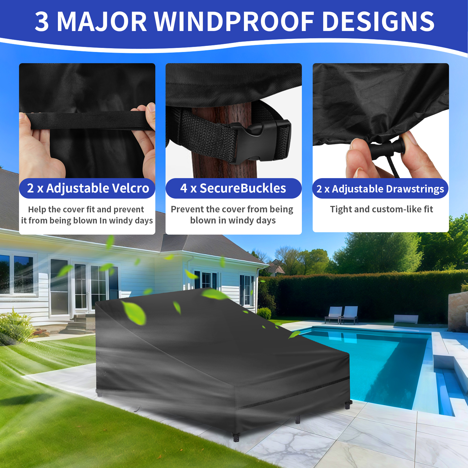Waterproof Double/Single Wide  - đánh giá và giá Outdoor Daybed Furniture
