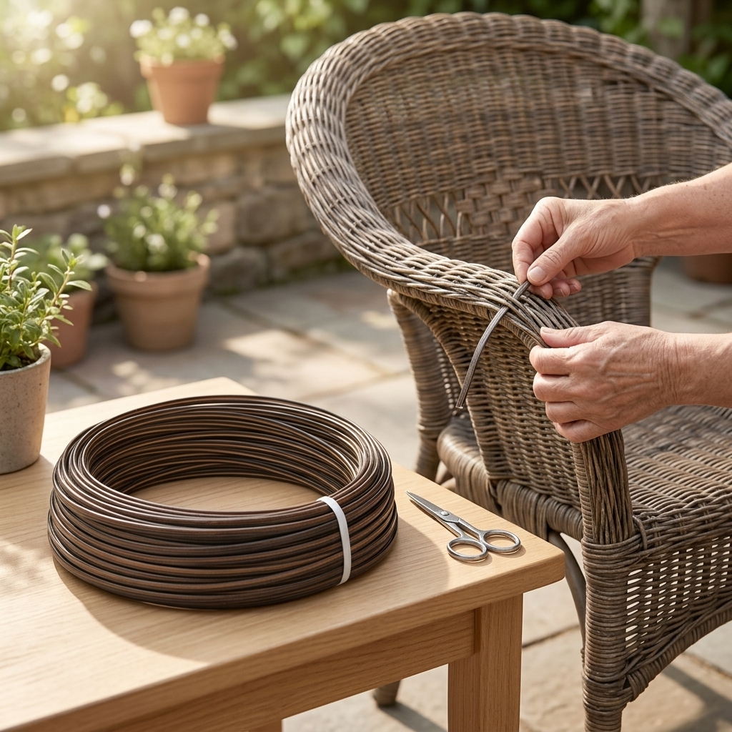 120FT Wicker Repair Kit HDPE P - đánh giá và giá Outdoor Furniture Restoration
