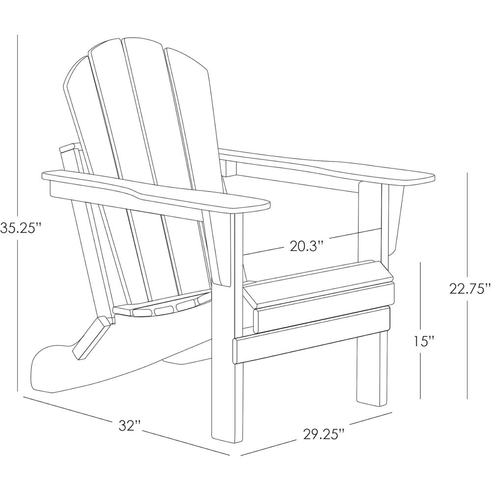 2-Piece Patio Chairs Set, Dura - đánh giá và giá Adirondack Chair Wood