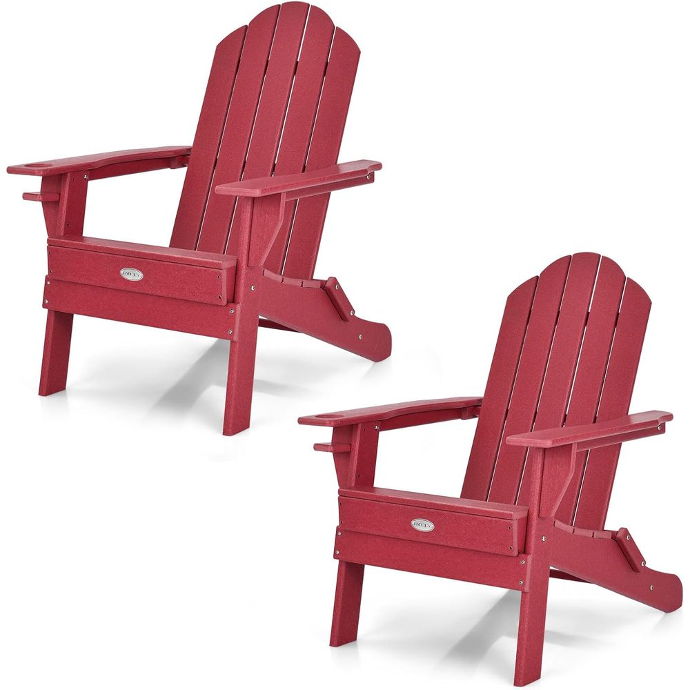 Weather-Resistant HDPE Outdoor - đánh giá và giá Adirondack Chair Wood