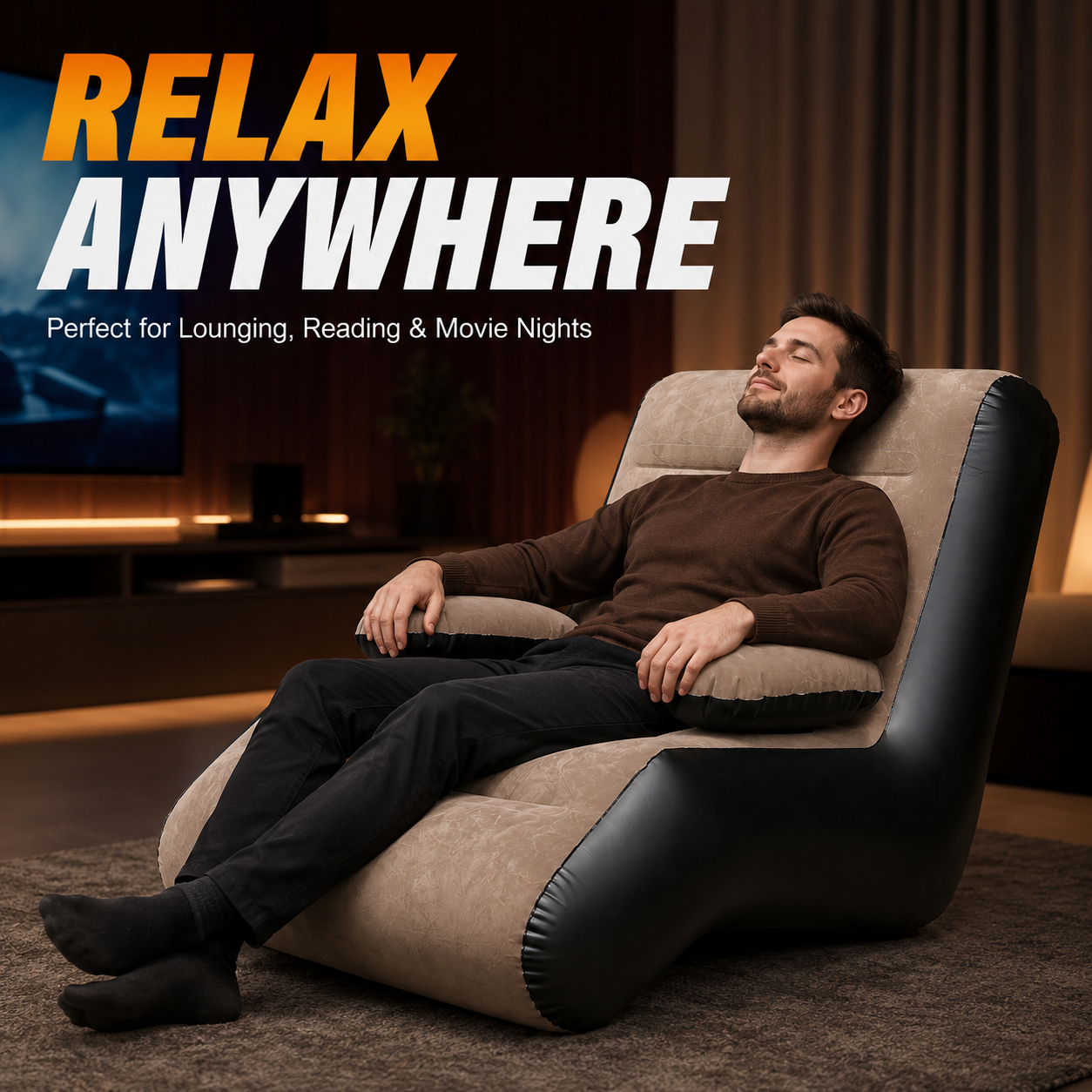 1PC Inflatable Air Sofa Portab - đánh giá và giá Outdoor Furniture Diy Plans