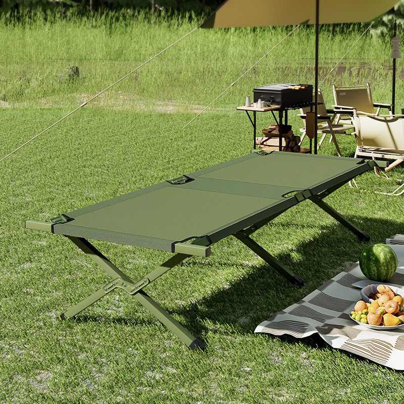 Folding Camping Cot Portable A - đánh giá và giá Outdoor Daybed Furniture