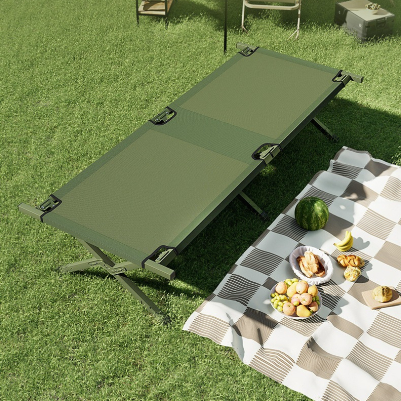 Folding Camping Cot Portable A - đánh giá và giá Outdoor Daybed Furniture