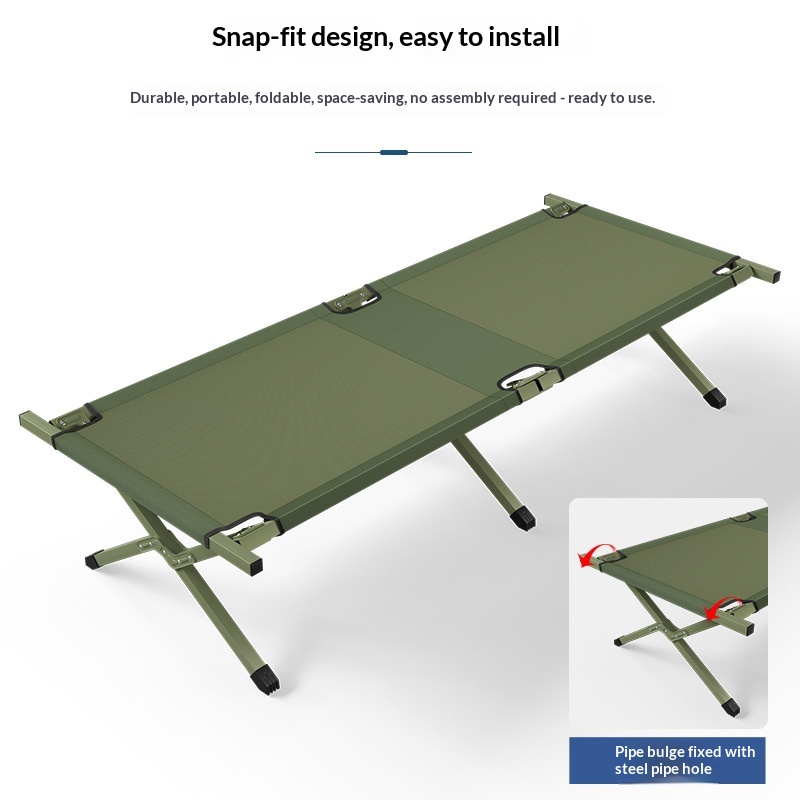 Folding Camping Cot Portable A - đánh giá và giá Outdoor Daybed Furniture