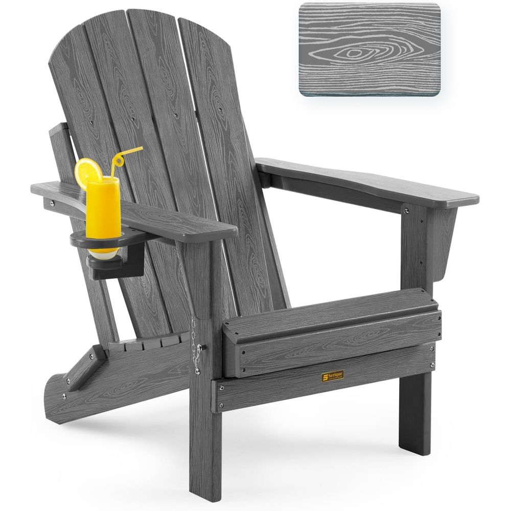 Weather-Resistant Outdoor Adir - đánh giá và giá Adirondack Chair Wood