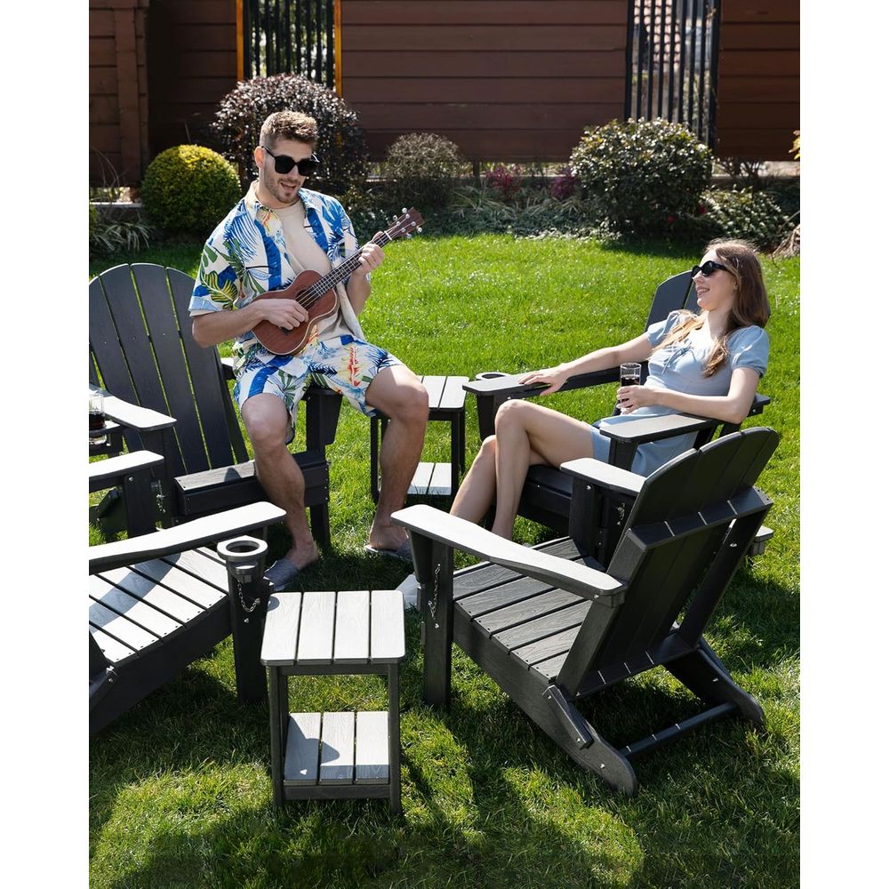 Weather-Resistant Outdoor Adir - đánh giá và giá Adirondack Chair Wood