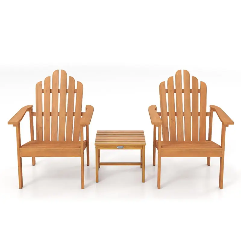 Stackable Adirondack Chair Set - đánh giá và giá Adirondack Chair Wood