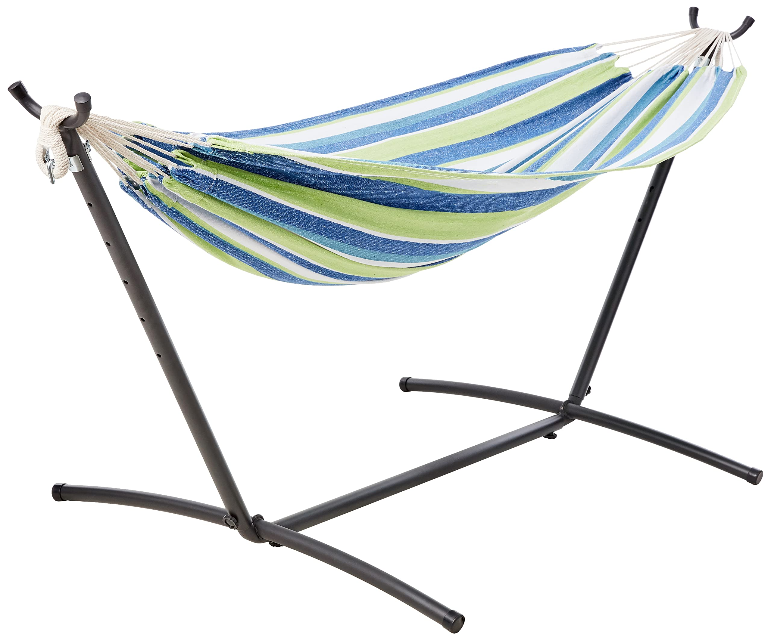 Basics Double Hammock Strips 4 - đánh giá và giá Outdoor Furniture Iron