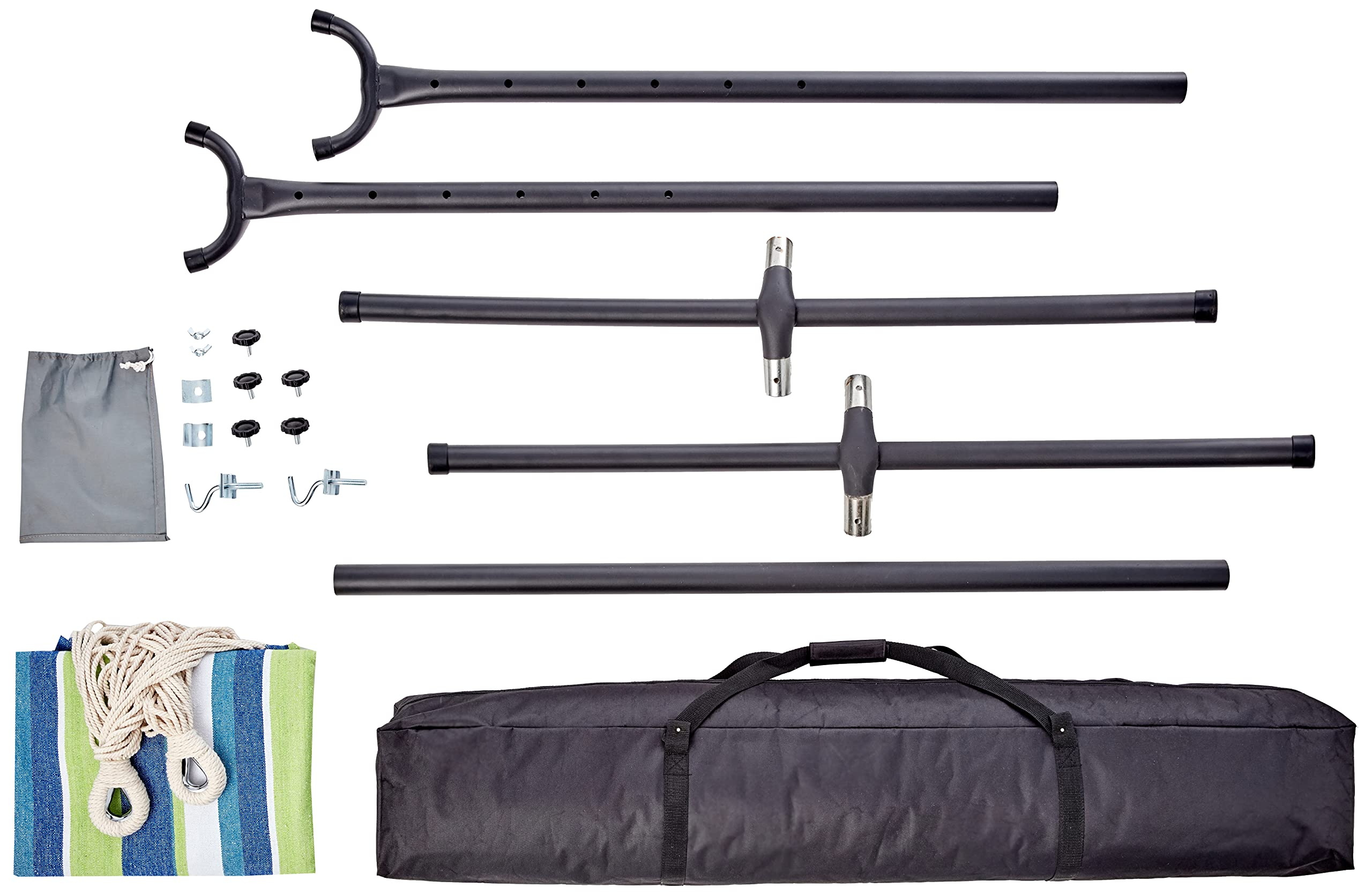 Basics Double Hammock Strips 4 - đánh giá và giá Outdoor Furniture Iron